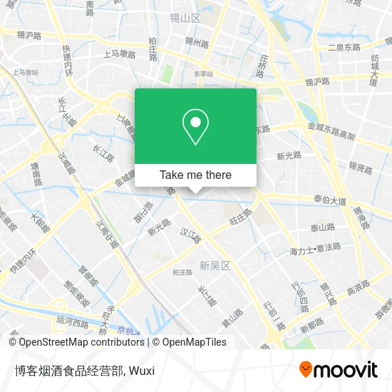 博客烟酒食品经营部 map