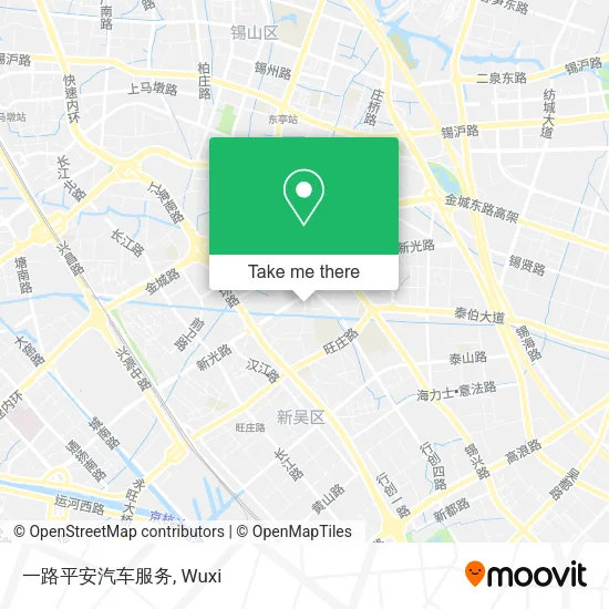 一路平安汽车服务 map
