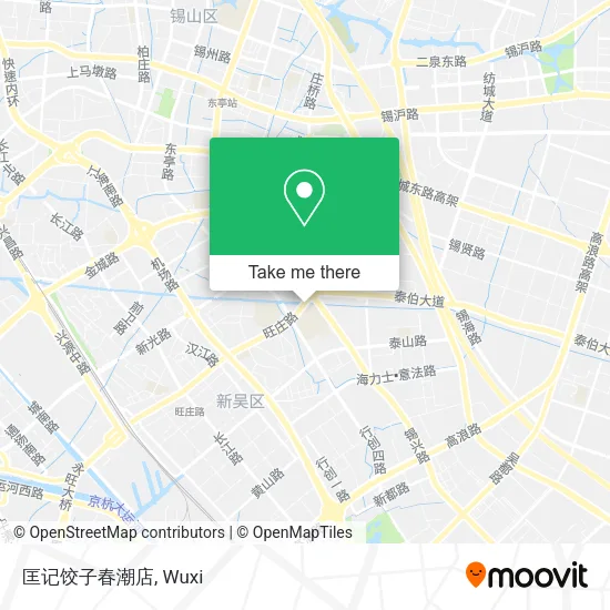 匡记饺子春潮店 map