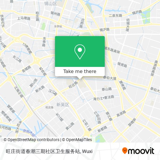 旺庄街道春潮三期社区卫生服务站 map