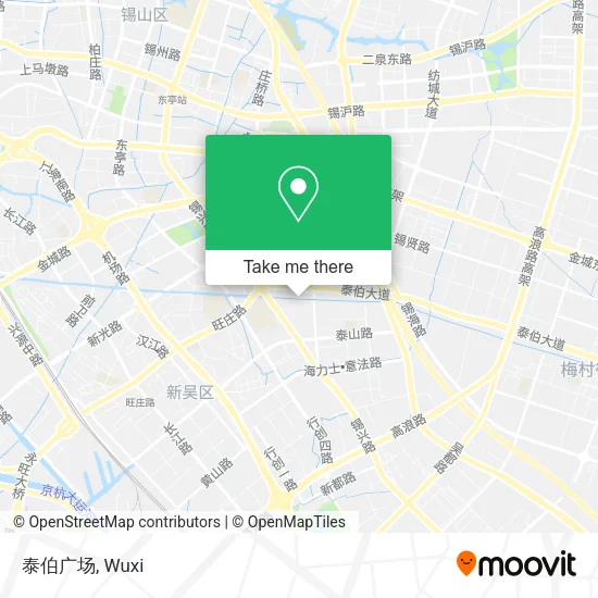 泰伯广场 map