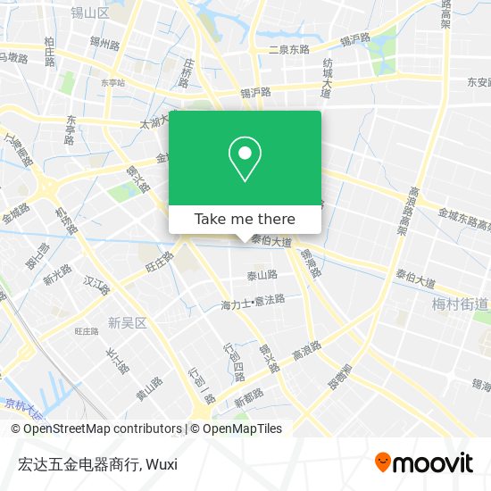 宏达五金电器商行 map