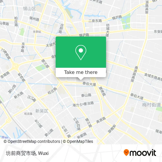 坊前商贸市场 map