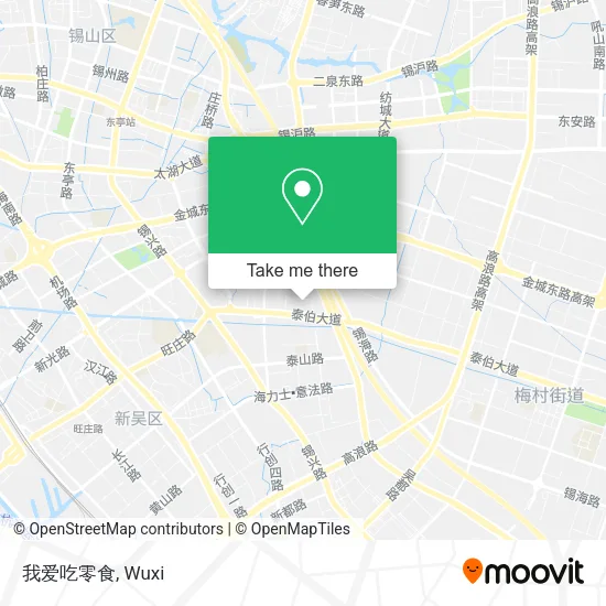我爱吃零食 map
