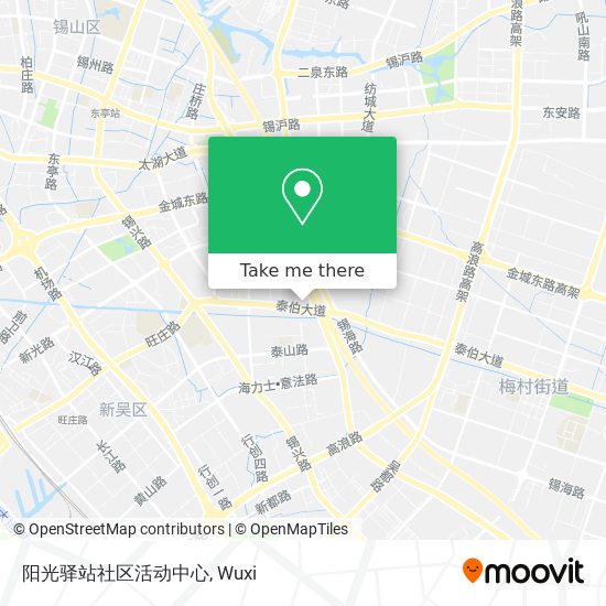 阳光驿站社区活动中心 map