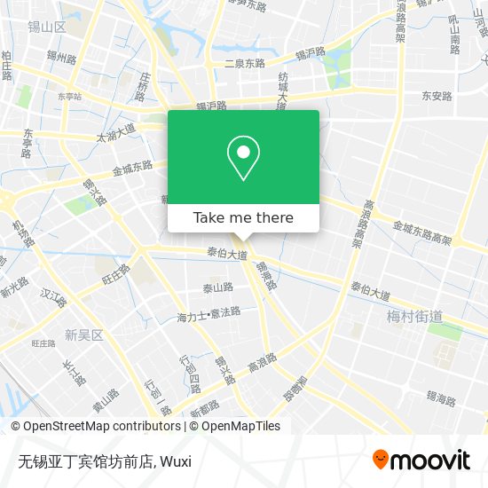 无锡亚丁宾馆坊前店 map