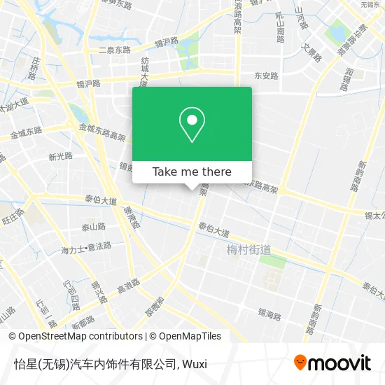 怡星(无锡)汽车内饰件有限公司 map