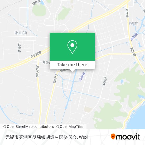 无锡市滨湖区胡埭镇胡埭村民委员会 map