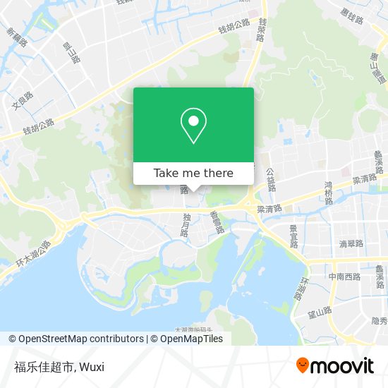 福乐佳超市 map