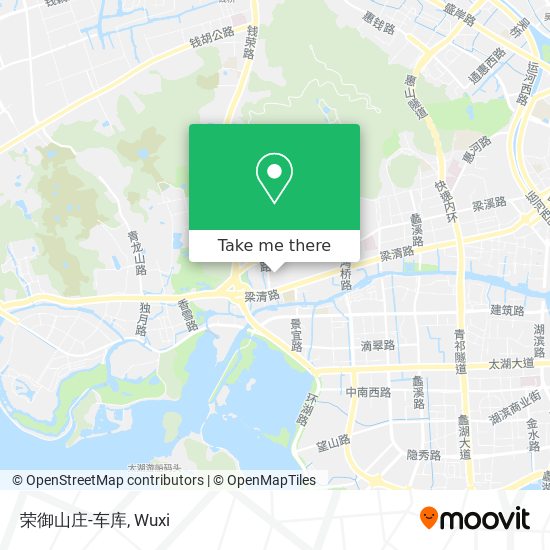 荣御山庄-车库 map