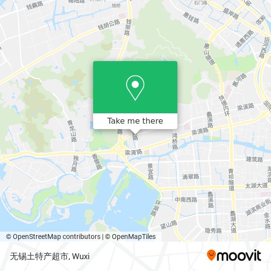 无锡土特产超市 map