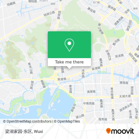 梁湖家园-东区 map