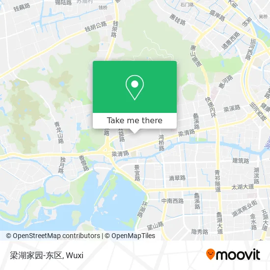 梁湖家园-东区 map