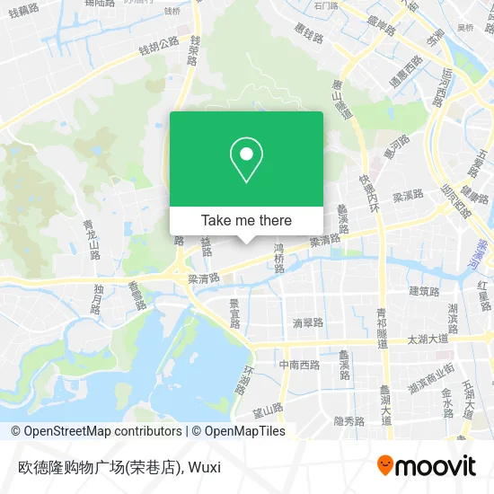 欧德隆购物广场(荣巷店) map