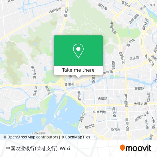 中国农业银行(荣巷支行) map