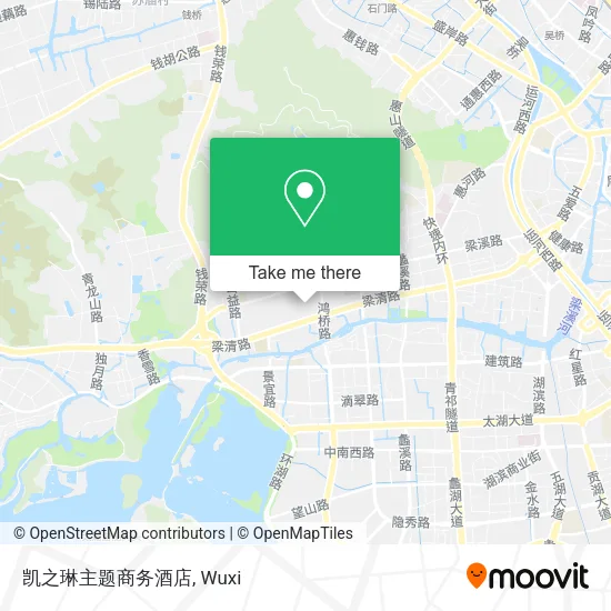 凯之琳主题商务酒店 map