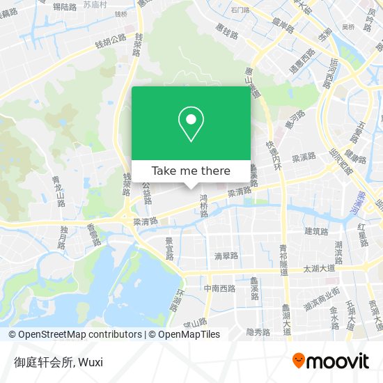 御庭轩会所 map