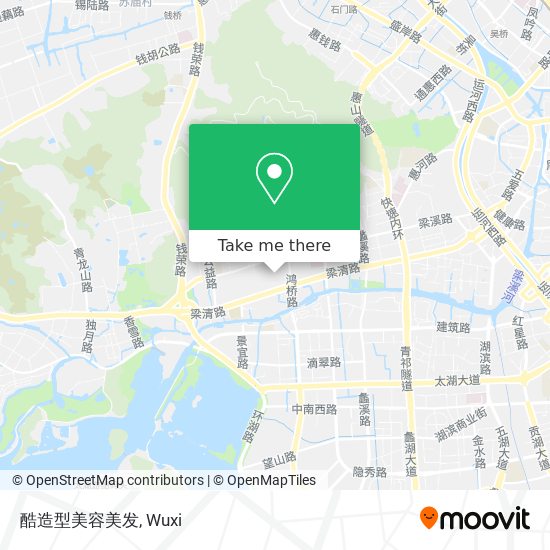 酷造型美容美发 map