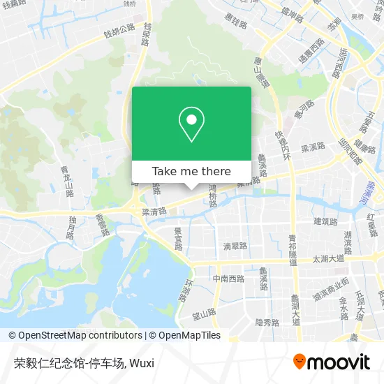 荣毅仁纪念馆-停车场 map