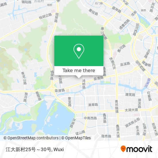 江大新村25号～30号 map