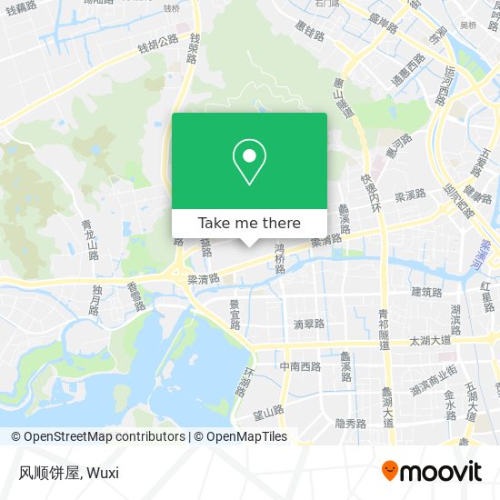 风顺饼屋 map