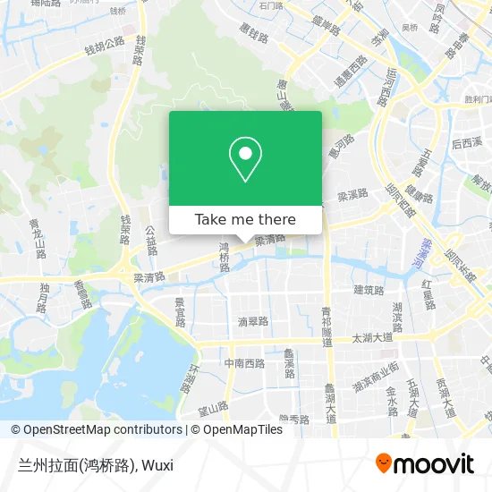 兰州拉面(鸿桥路) map