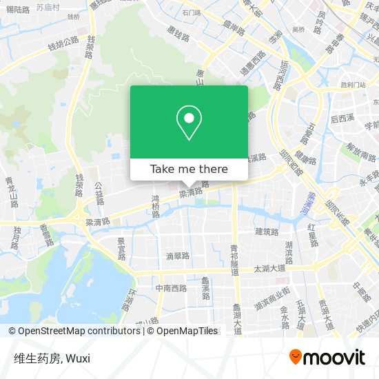 维生药房 map