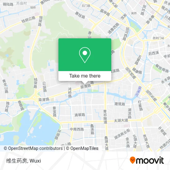 维生药房 map