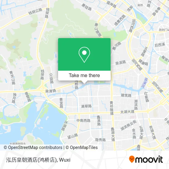 泓历皇朝酒店(鸿桥店) map