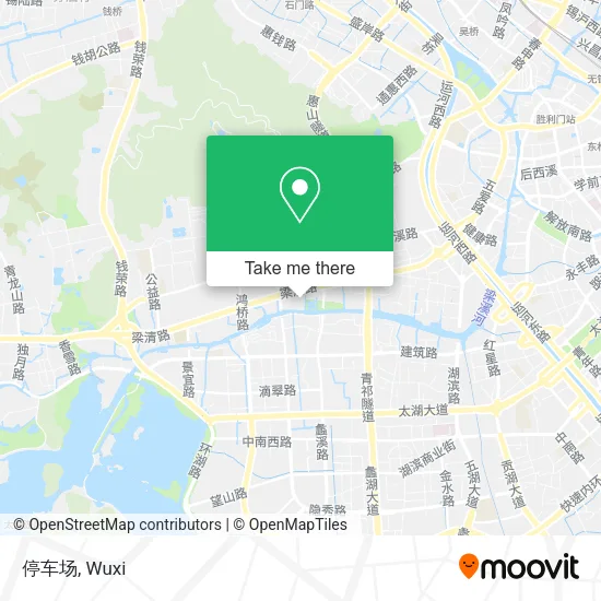 停车场 map