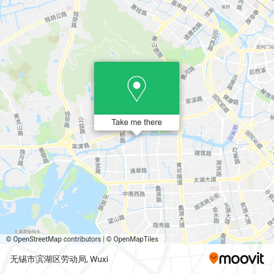 无锡市滨湖区劳动局 map