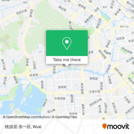 桃源居-东一区 map