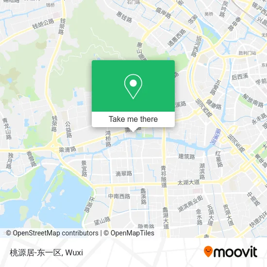 桃源居-东一区 map