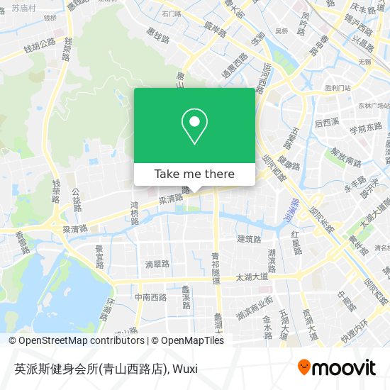 英派斯健身会所(青山西路店) map