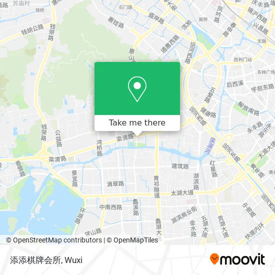 添添棋牌会所 map