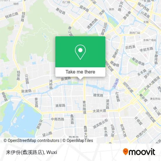 来伊份(蠡溪路店) map