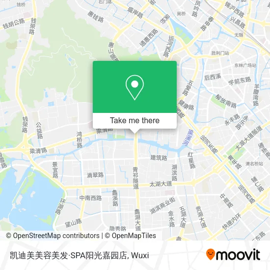凯迪美美容美发·SPA阳光嘉园店 map