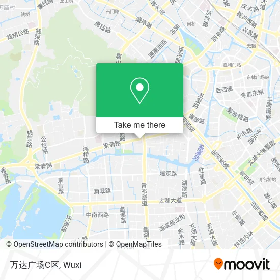 万达广场C区 map