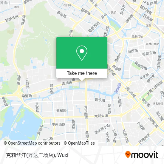 克莉丝汀(万达广场店) map