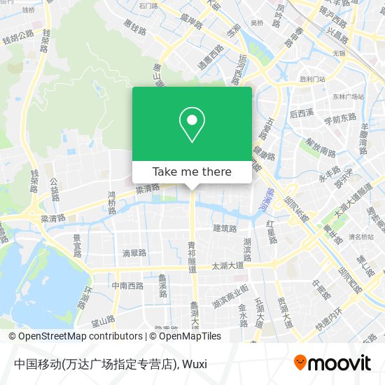 中国移动(万达广场指定专营店) map