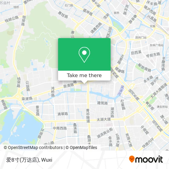 爱8寸(万达店) map