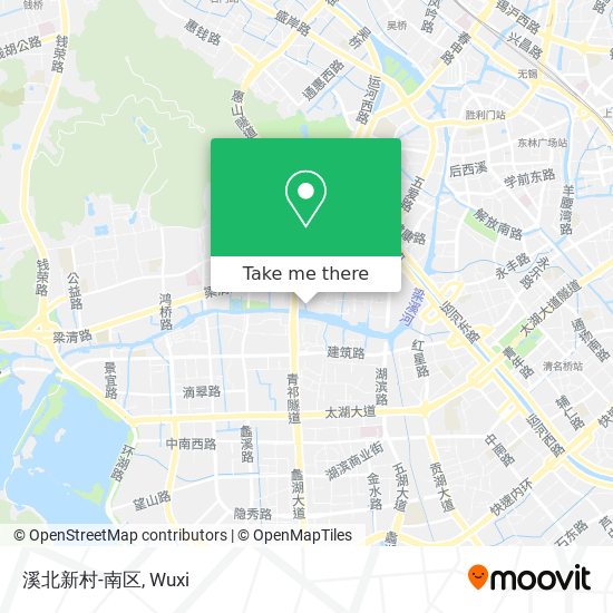 溪北新村-南区 map