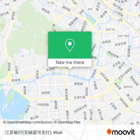 江苏银行(无锡梁河支行) map