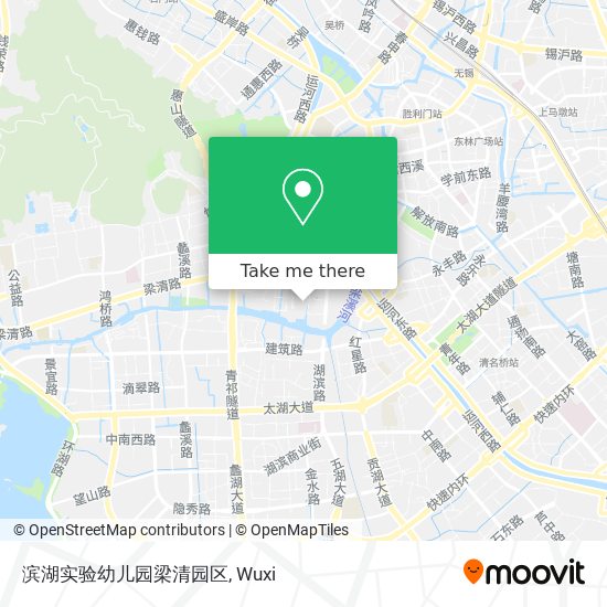 滨湖实验幼儿园梁清园区 map