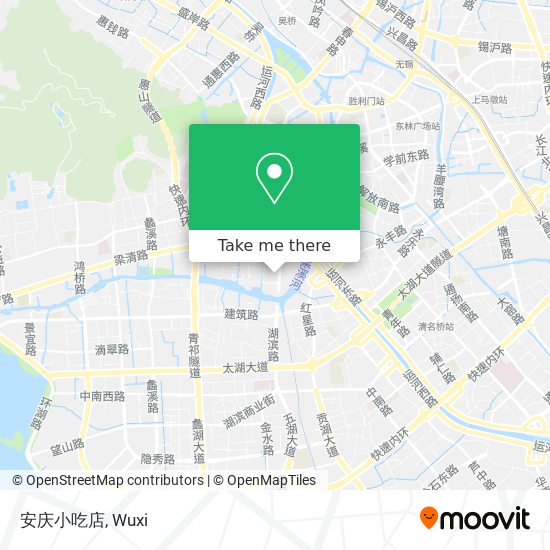 安庆小吃店 map