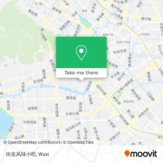 街友风味小吃 map