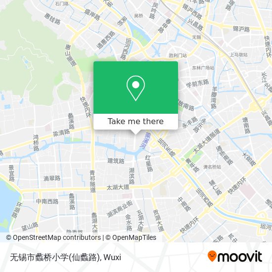 无锡市蠡桥小学(仙蠡路) map