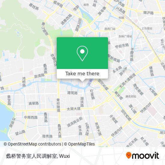蠡桥警务室人民调解室 map