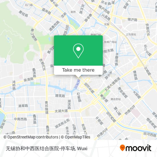 无锡协和中西医结合医院-停车场 map