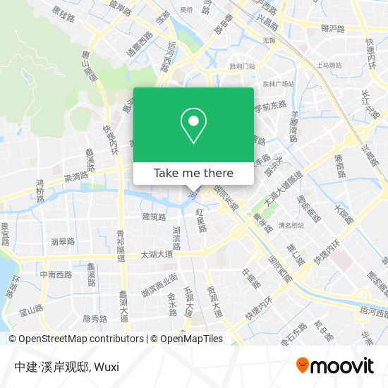 中建·溪岸观邸 map